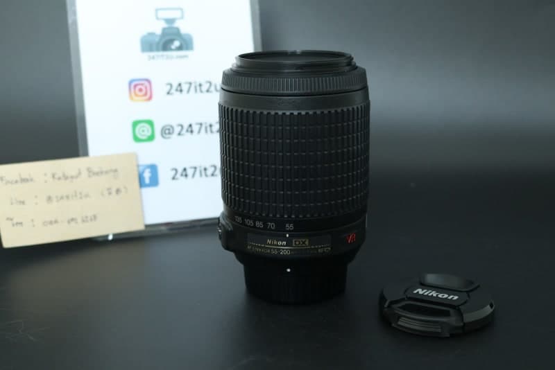NIKON AF-S 55-200 F4-5.6G ED VR กล้องมือสอง - 247IT2U