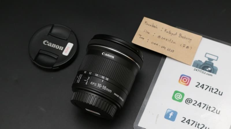 CANON EF-S 10-18 IS STM กล้องมือสอง - 247IT2U
