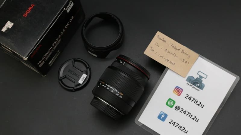 SIGMA 18-200 DC F3.5-6.3 II HSM (Nikon) กล้องมือสอง - 247IT2U