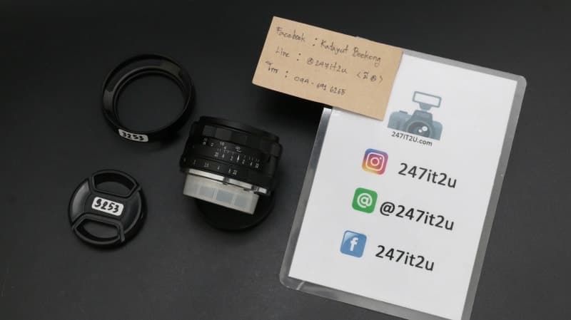 GEEKSTER 35 F1.6 สำหรับ Fuji กล้องมือสอง - 247IT2U