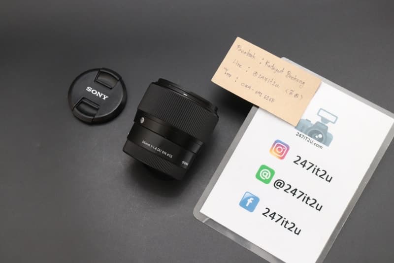 SIGMA 56 F1.4 DC DN (For E-mount) กล้องมือสอง - 247IT2U